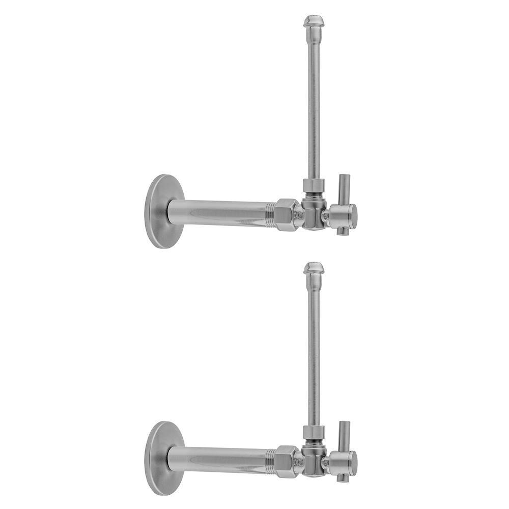 Jaclo Industries Polished Chrome 1/2 x 3/8 in. IPS x OD Contemporary Lever Handle for Quarter Turn Valve 