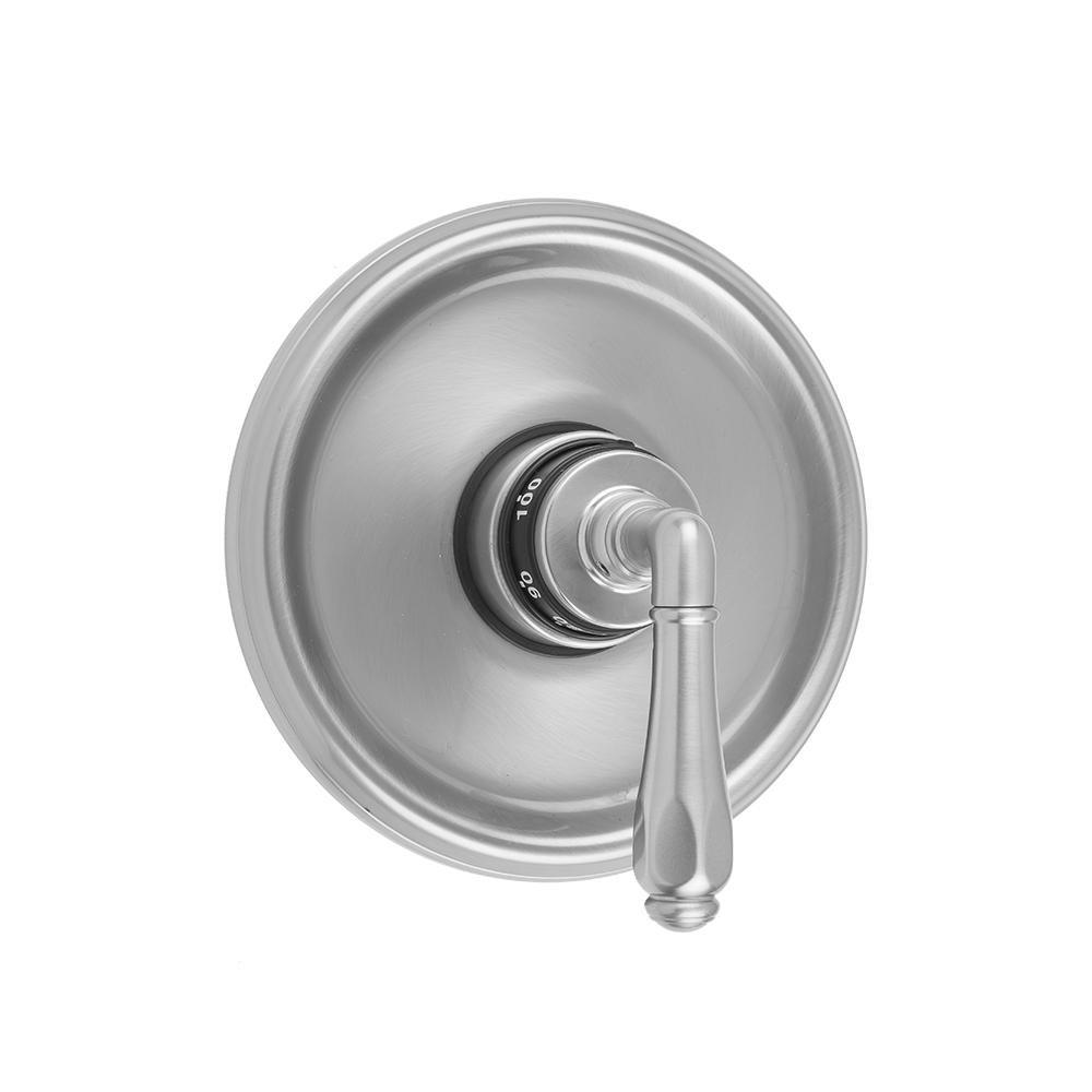 Jaclo Industries Unlacquered Brass *CVR* 3/4 THERM TRIM R20S LEV UNLAC 