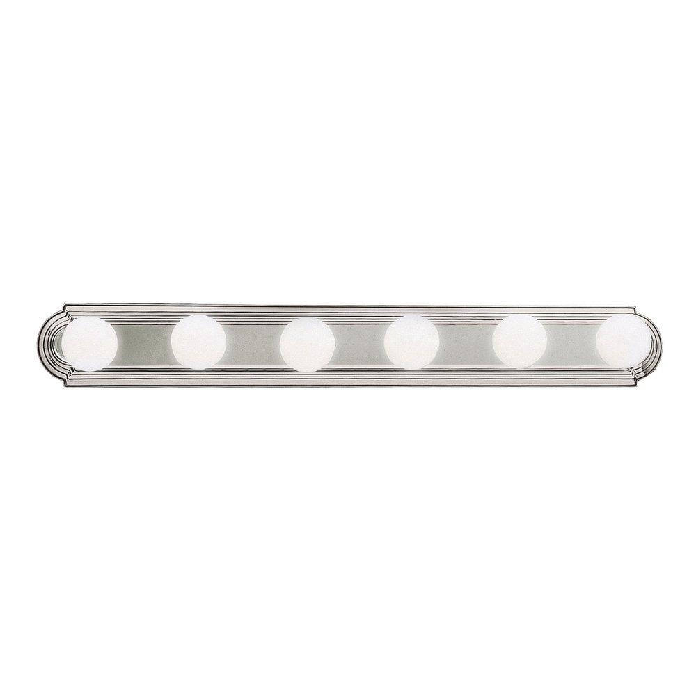 Kichler Lighting Brushed Nickel 6-Light Bath Strip Light 
