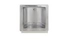 SOAP DISH- Recessed POL Stainless Steel 