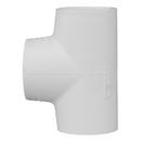 White Socket Weld Plastic Reducing Tee 
