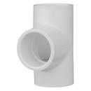 White Socket Weld Plastic Reducing Tee 