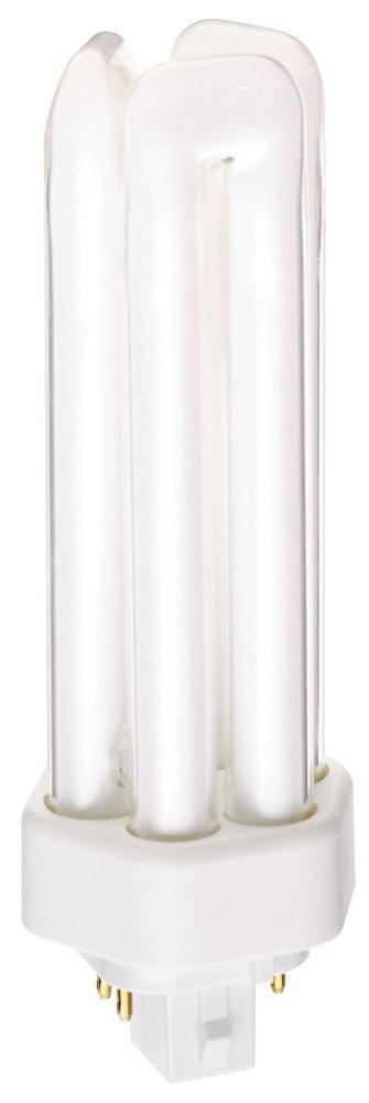 SATCO Cool White T4 Compact Fluorescent Light Bulb with GX24q-3 Base 
