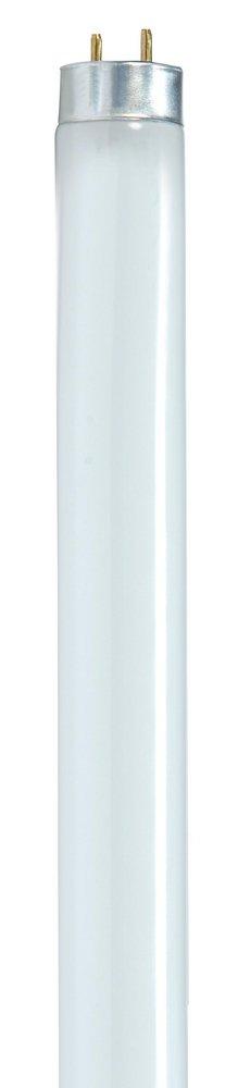 SATCO White T8 Fluorescent Light Bulb with Medium Base 