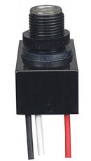 500W Photocell Switch with Leads in Black