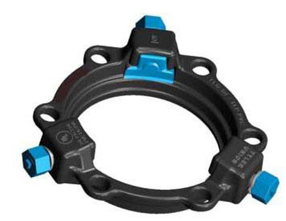 Tyler Union Black 14 in. Mechanical Joint Ductile Iron Restraint Gland 