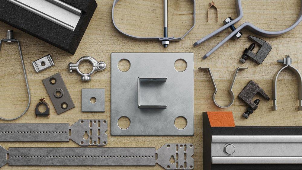 FNW® Epoxy Plated Clevis Hanger in Zinc 