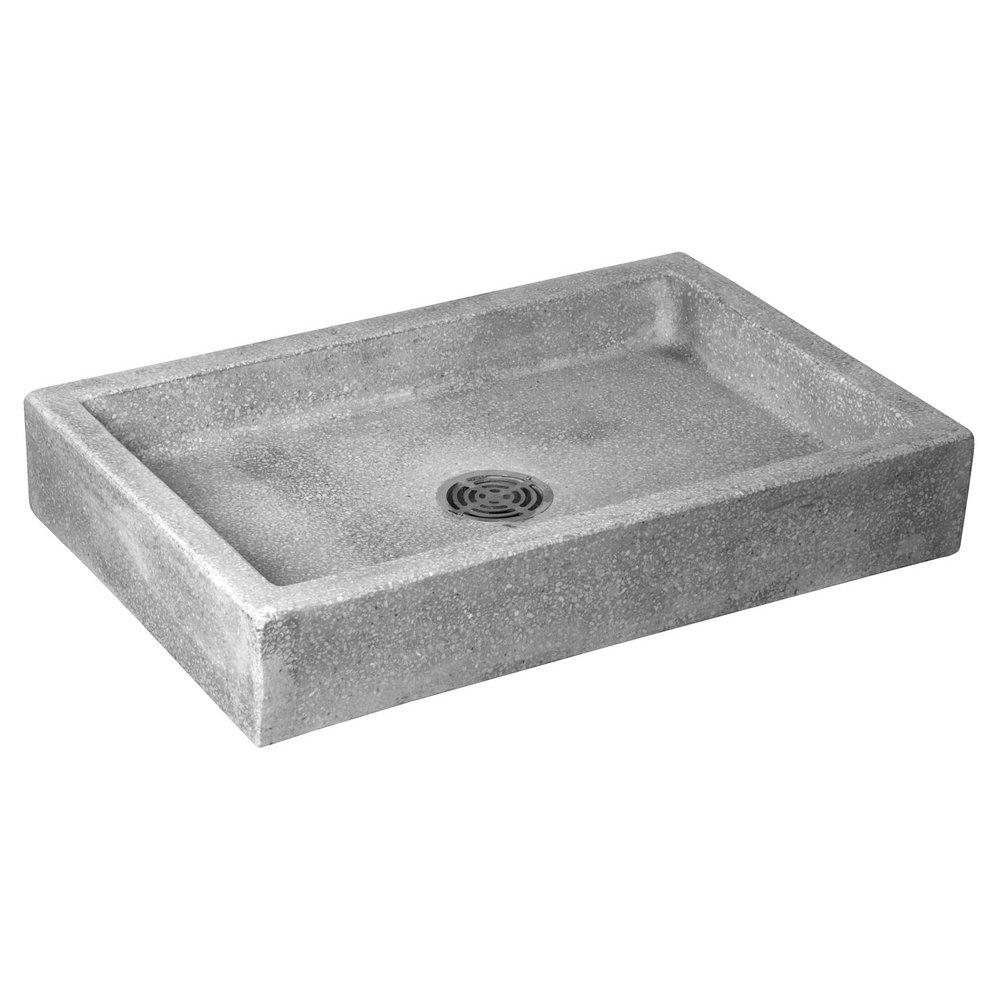FIAT Products Grey 36 x 24 in. Mop Basin 
