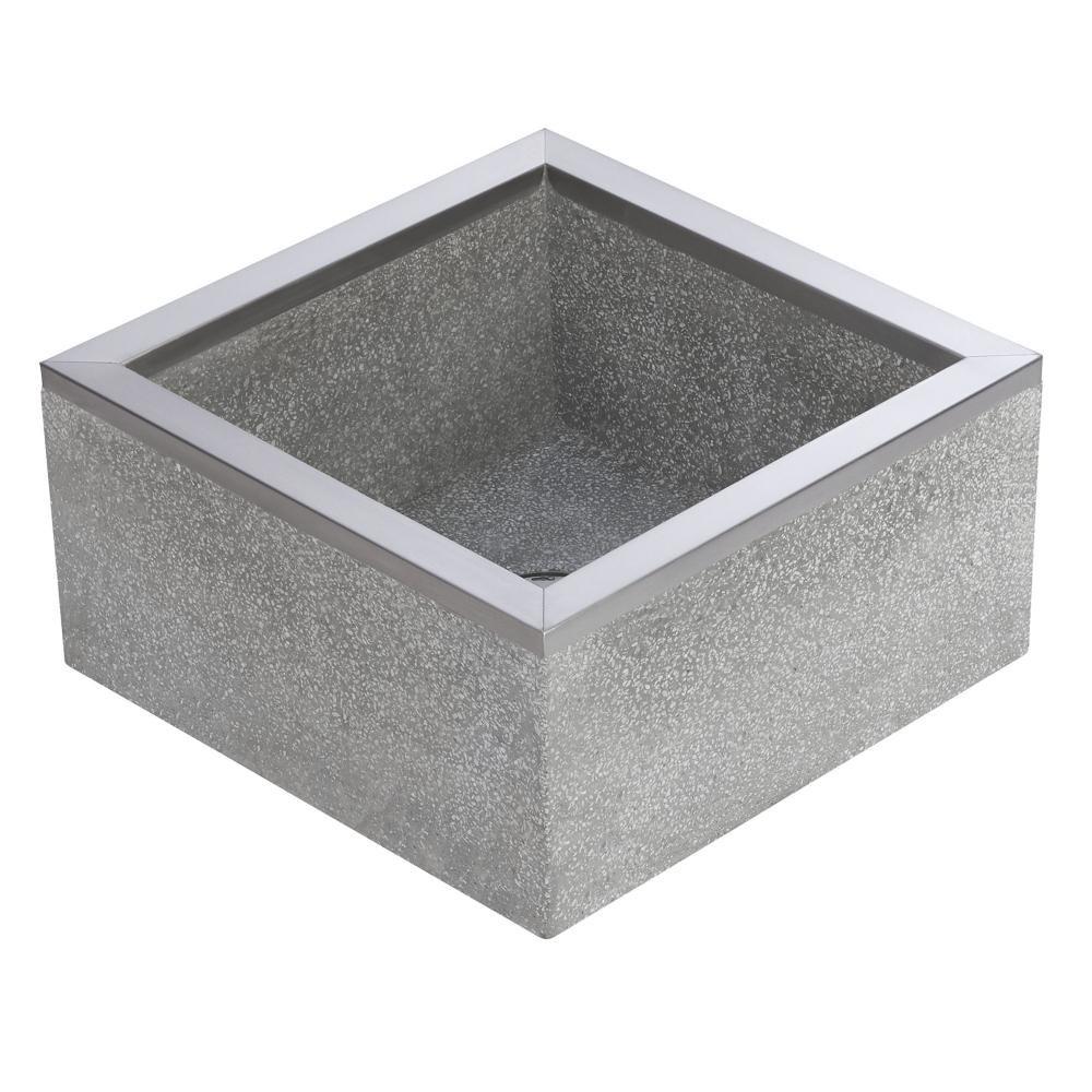 FIAT Products Grey 24 x 24 in. Mop Basin 