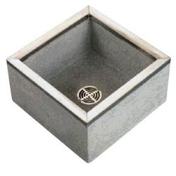 36 x 24 in. Mop Basin in Grey