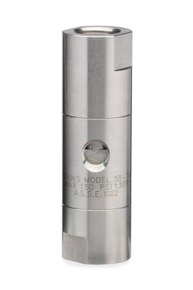 Zurn Wilkins Polished Stainless Steel FNPT Dual Check Valve 