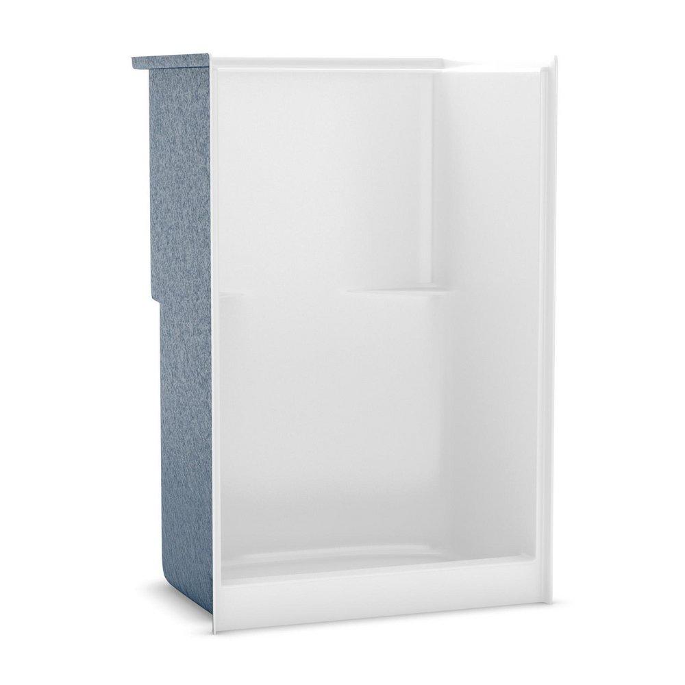 Aker by MAAX White 48 x 35-1/4 x 72 in. Shower Unit in White 
