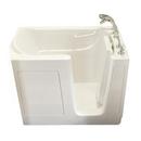 54 x 30 x 38 in. Gelcoat Walk-In Air Massage Tub with Right Hand Drain in Biscuit
