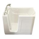 54 x 30 x 38 in. Gelcoat Walk-In Jet Massage Tub with Left Hand Drain in White