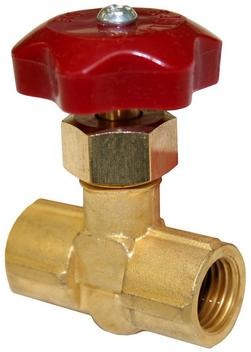 1/4 in. Brass FPT Needle Valve