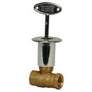 PROFLO&reg; Polished Chrome 1/2 x 2-19/100 in. Straight Log Lighter Valve 