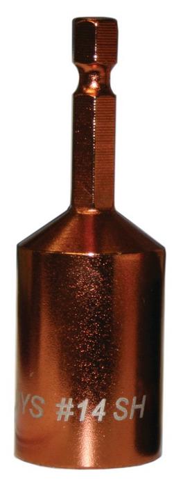 #14 2-1/2 in. Non-Magnetic Nut Driver 1-Piece