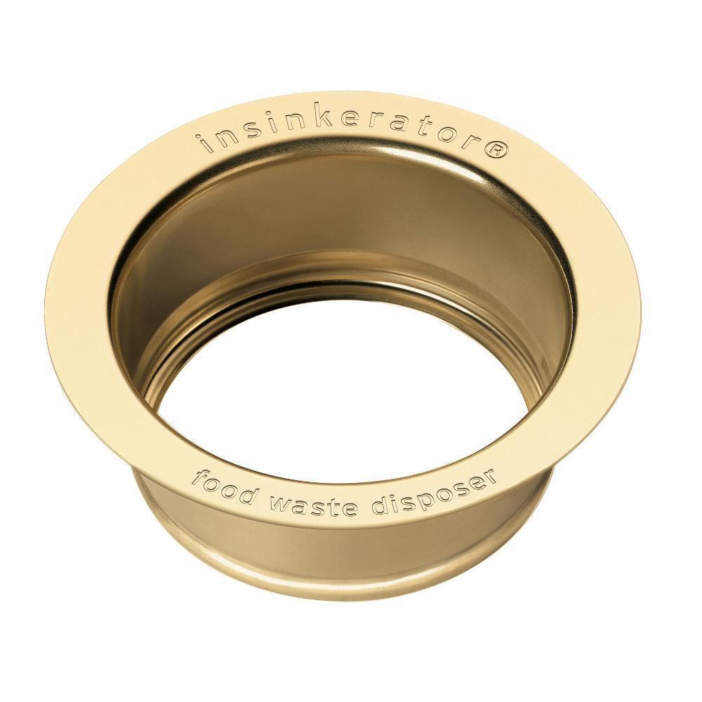 InSinkErator&reg; French Gold Steel Flange 