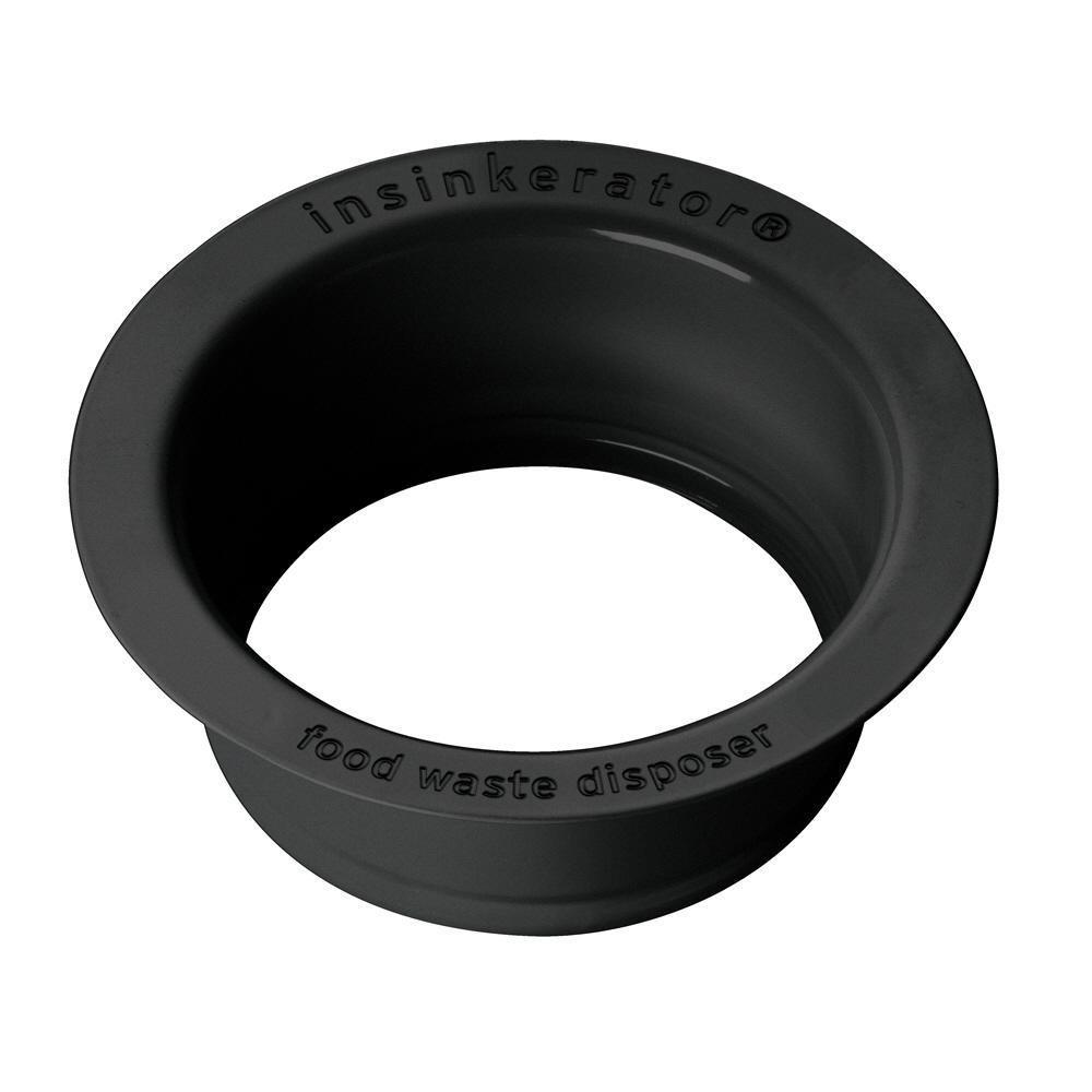 InSinkErator® Matte Black Steel Flange 