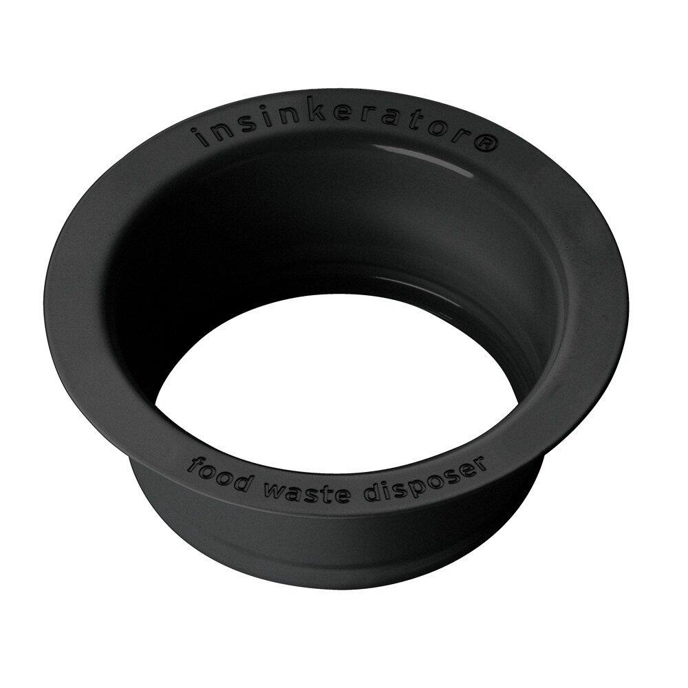 InSinkErator&reg; Matte Black Steel Flange 