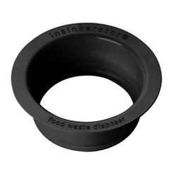 Steel Flange in Matte Black