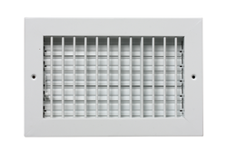 20 x 10 in. Steel Vertical Blade Supply Register in White