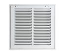 PROSELECT&reg; White 24 x 8 in. Residential Return Grille in White Steel 