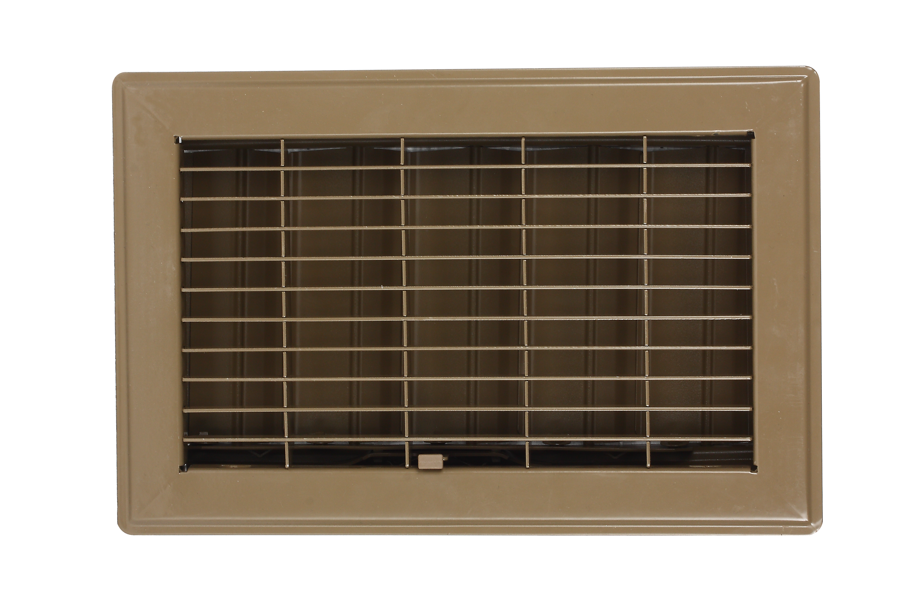 PROSELECT&reg; Brown 10 in. for Residential Floor Register in Brown Steel 