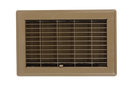 PROSELECT&reg; Brown 10 in. for Residential Floor Register in Brown Steel 