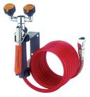 Wall Mount Eyewash/Drench Hose Unit with Locking Squeeze Lever 12 ft. 180 Max psi Hose