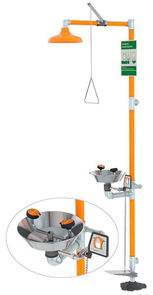 Guardian Equipment Yellow Safety Station with Eye/Face Wash 