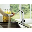 Moen Classic Stainless Single Handle Pull Out Kitchen Faucet 