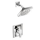 One Handle Single Function Shower Faucet in Chrome (Trim Only)