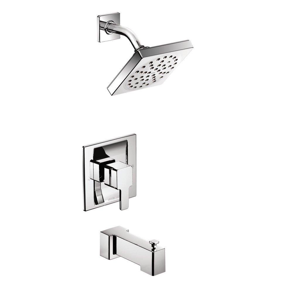 Moen Chrome Single Handle Single Function Bathtub & Shower Faucet (Trim Only) 