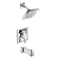 One Handle Single Function Bathtub & Shower Faucet in Chrome (Trim Only)