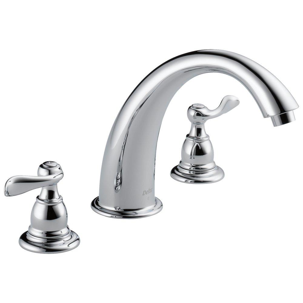 Delta Faucet Chrome Two Handle Roman Tub Faucet Trim Only 