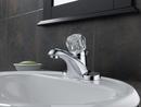 Delta Faucet Chrome Single Handle Centerset Bathroom Sink Faucet 