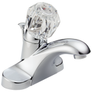 Delta Faucet Chrome Single Handle Centerset Bathroom Sink Faucet 