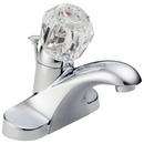 Delta Faucet Chrome Single Handle Centerset Bathroom Sink Faucet 