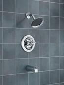 Delta Faucet Brilliance Stainless Single Handle Single Function Bathtub & Shower Faucet (Trim Only) 