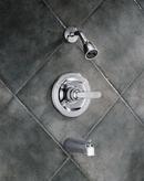 Delta Faucet Brilliance Stainless Single Handle Single Function Bathtub & Shower Faucet (Trim Only) 