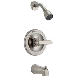 One Handle Single Function Bathtub & Shower Faucet in Brilliance&reg; Stainless (Trim Only)
