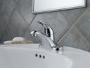 Delta Faucet Chrome Single Handle Centerset Bathroom Sink Faucet 