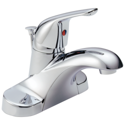 Single Handle Centerset Bathroom Sink Faucet in Chrome
