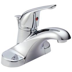 Single Handle Centerset Bathroom Sink Faucet in Chrome