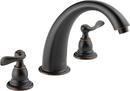 Delta Faucet Oil Rubbed Bronze Two Handle Roman Tub Faucet Trim Only 