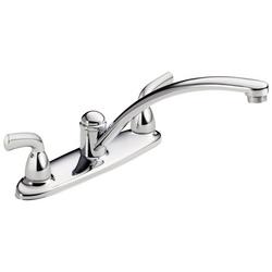 Two Handle Kitchen Faucet in Chrome