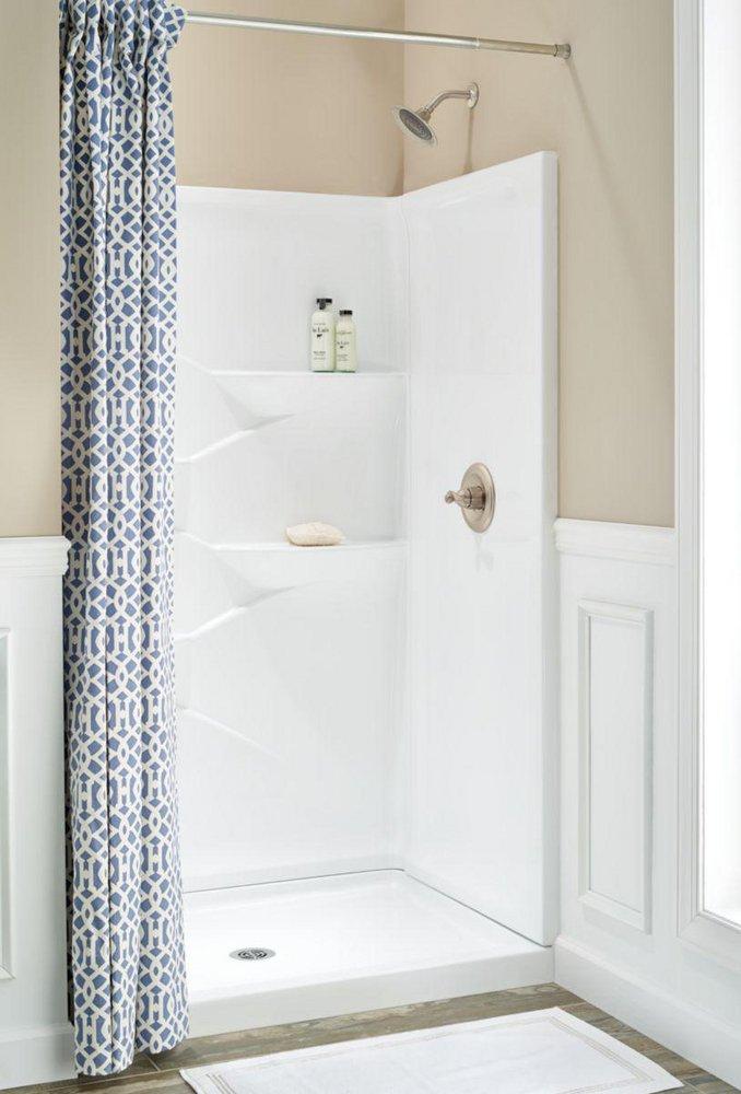 Delta Faucet Brilliance Stainless Single Handle Single Function Shower Faucet (Trim Only) 