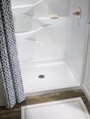 Delta Faucet Brilliance&reg; Stainless Single Handle Single Function Shower Faucet (Trim Only) 