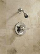 Delta Faucet Brilliance® Stainless Single Handle Single Function Shower Faucet (Trim Only) 